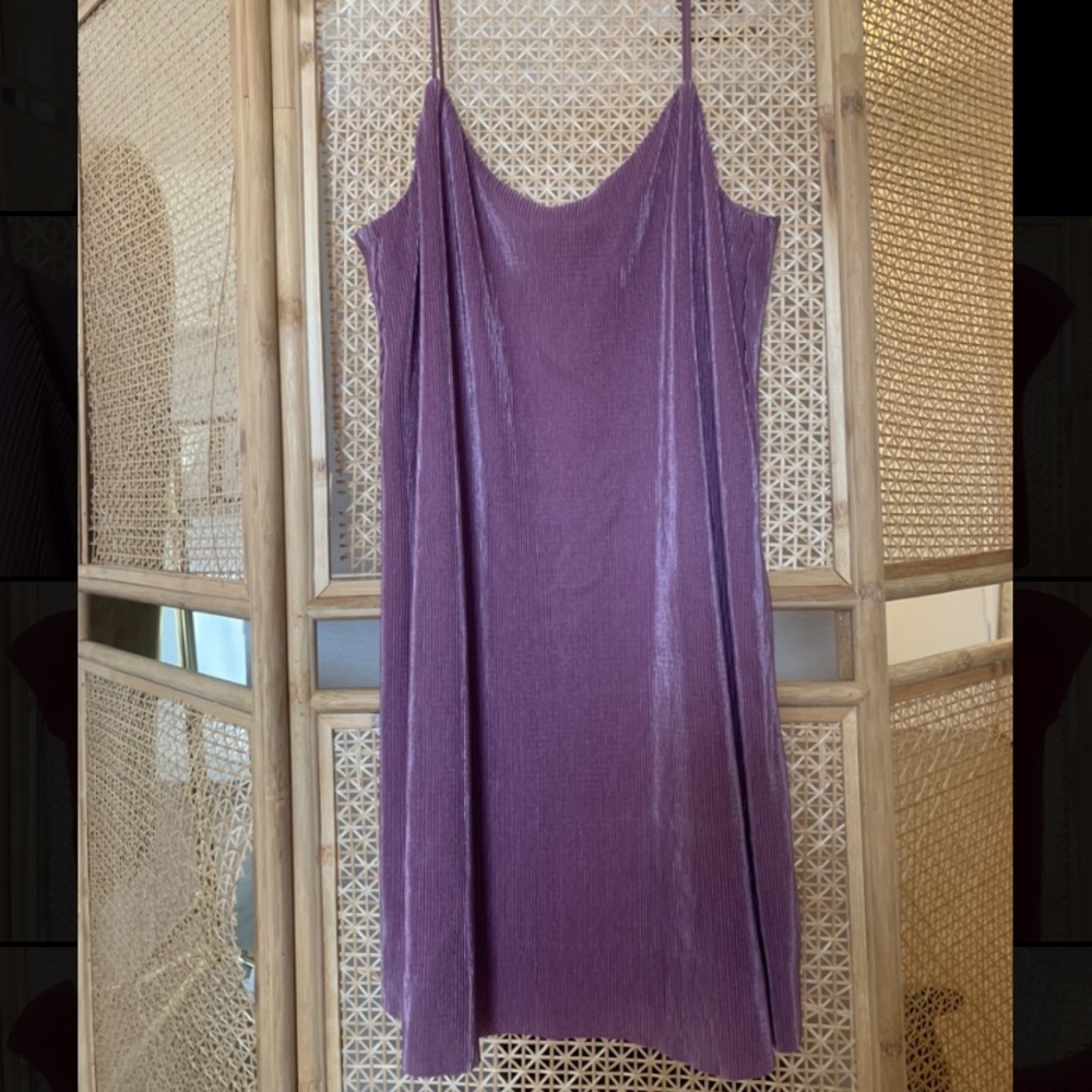 Kimchi blue lilac slip dress